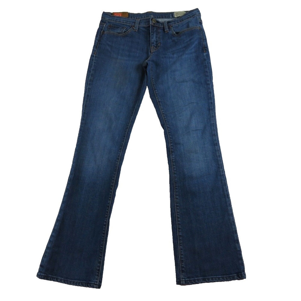 GAP Women's Medium Blue Lowrise Bootcut Jeans Size 8 Reg - 30" Inseam